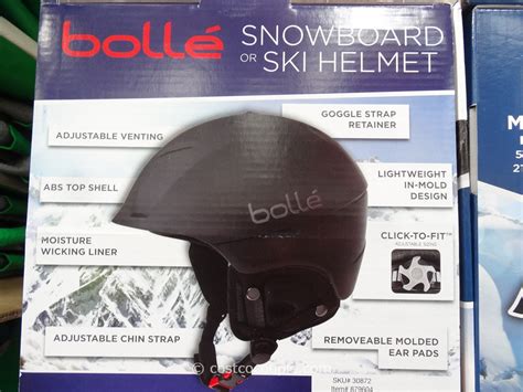 bolle ski helmet costco review.